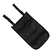 YUYTE Krückentasche, Tasche für Krücken, Aufbewahrungstasche für Gehhilfen, aus 600D Oxford-Stoff für Schlüssel, Telefon, Geldbörse, Powerbank, Wichtige Utensilien (BLACK)