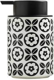 FabSeasons Moroccan Design Ceramic Foaming Soap Dispenser – 350ml Refillable Foam Pump Bottle for Bathroom & Kitchen-picture-10