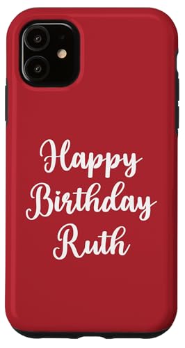 お誕生日おめでとう、ルース スマホケース iPhone 11 用
