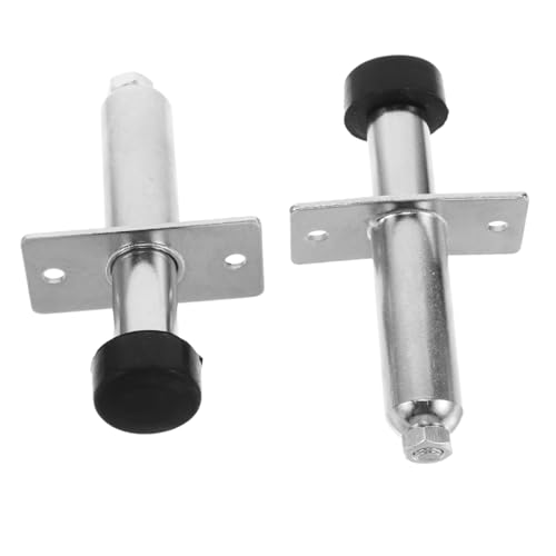 SOLUSTRE 2 Juegos Cerradura Del Maletero Del Coche Repuestos De Cerradura De Puerta Resorte De La Tapa Del Maletero Kit De Bloqueo De Puerta De Coche Metal Silver 2 Piezas * 2