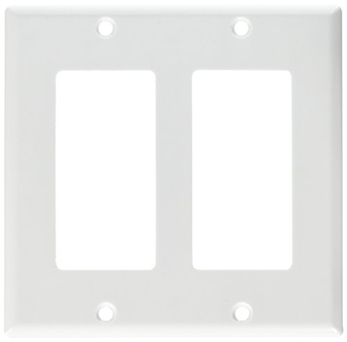 Placa de Pared Leviton Termoestable Blanca de Alta Resistencia Mecánica Pack de 25 2