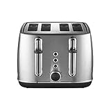 Lakeland Brushed Stainless Steel 4-Slice Toaster