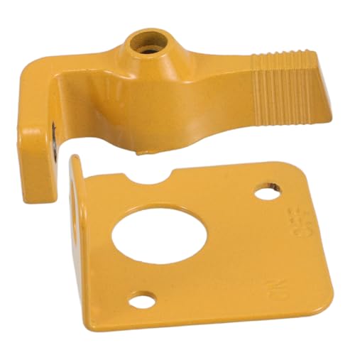 ABOOFAN Battery Switch Lock for Vehicles Universal Compatibility Rotary Lever Metal Easy Battery Disconnect Safety