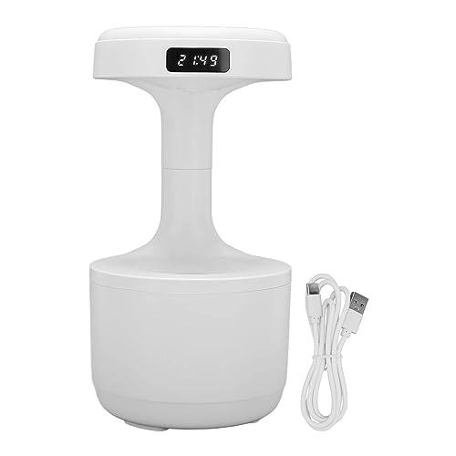 TOPINCN 800ml Luftbefeuchter, USB Betrieben, Anti-Schwerkraft Kühlnebel Luftbefeuchter, Wassertropfen Luftbefeuchter, Tragbarer Luftanreicherungs Luftbefeuchter für Büro (Weiss)