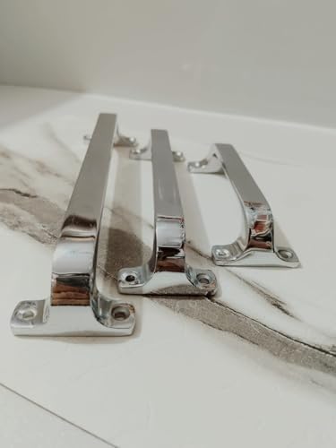 Image of Cabinet-Wardrobe Handles Chrome Polished (8 inch)