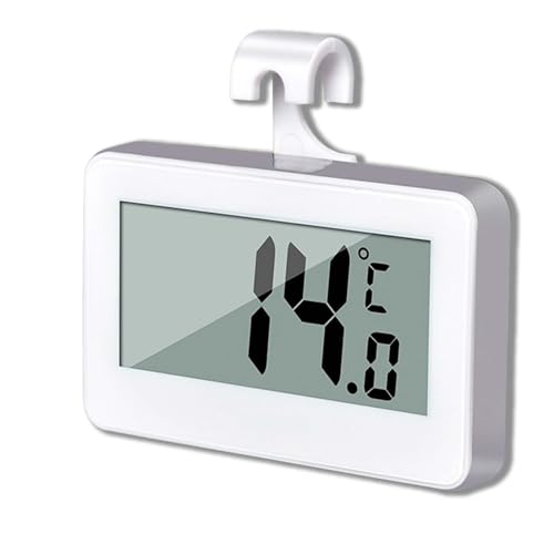 Digital Refrigerator Thermometer – Waterproof Fridge Freezer Thermometer with Easy-to-Read LCD Display (1)