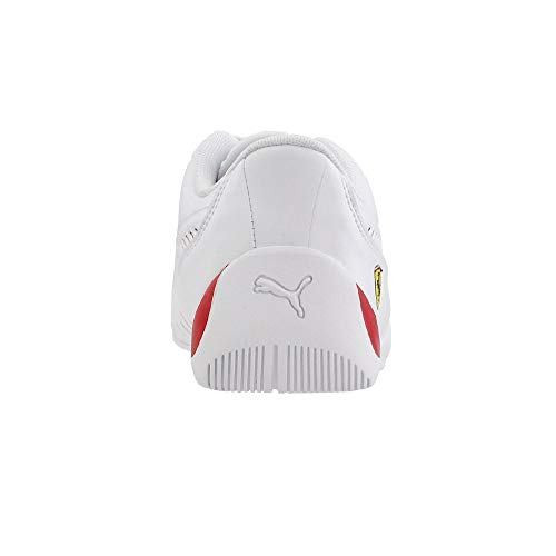 PUMA Puma Men's Scuderia Ferrari Drift Cat 7 Ultra Sneaker, White-Rosso Corsa, 11.5 M US