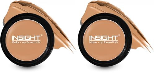 Image of INSIGHT Concealer for All Skin Types | Waterproof & Long Lasting | Buildable Coverage | Easy to Blend | Conceals Pigmentation | Face Makeup |Beige - 3.5g (Pack of 2)