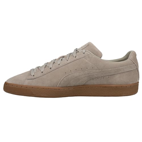 Image of PUMA Mens Suede Gum Sneakers Shoes Casual - Grey - Size 13 M