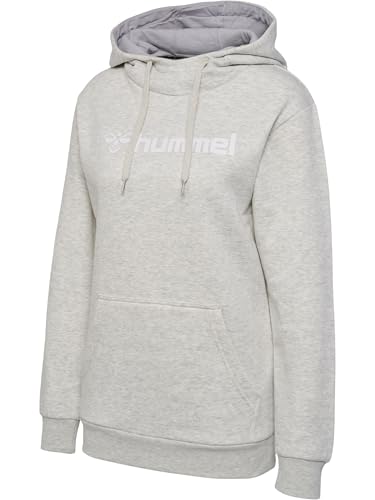 hummel Damen Hmlmover Cotton Hoodie Woman Sweatshirt, Marine, L EU