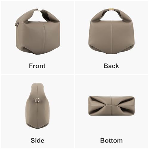 Crossbody Bags Purse Top Handle Bag Chic Dumpling Clutch Designer Small Faux Leather Shoulder Hobo Satchels for Women3