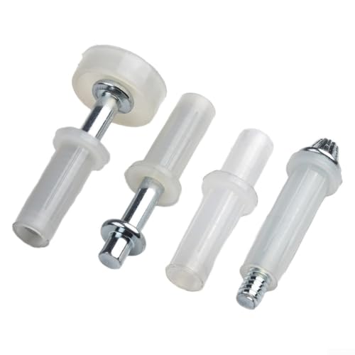 Kit de Herrajes para Puerta Plegable Bi-Fold con Rueda Guía y Pivote para Puertas de 1 a 1-3/8 pulgadas de Grosor para Reparación de Puertas de Clóset miniatura 6