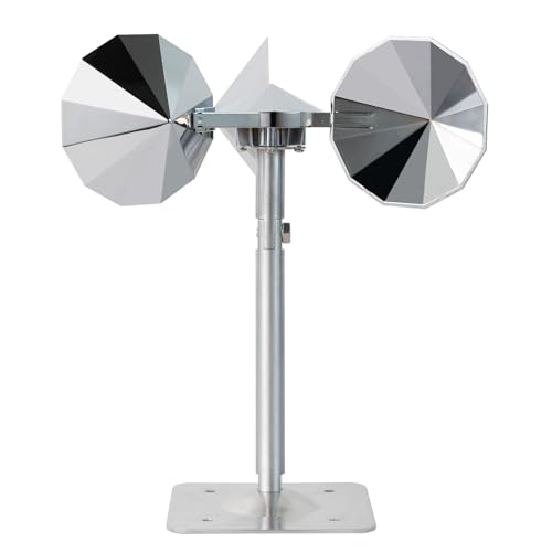 OFFO Bird Deterrent Reflective Spinning Device, Bird Scarer Keep Seagull Pigeon Woodpeckers and Other Birds Away for Outdoor Use Roofs Gardens