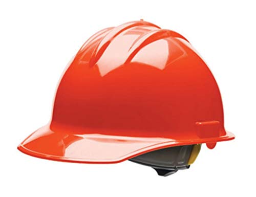 Bullard - Classic C30 - Hard Hat Safety Helmet 6 Point Suspension - Color: 6Pt Ratchet Hi-Viz Orange #TOP29