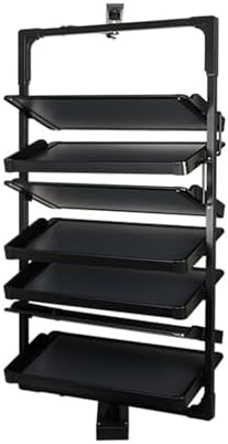 Shoe Storage Cabinet Cabinets Hallway Slim Cupboard Cupboards Hallways Slimline,360° Rotating Shoe Rack - Adjustable Height & Retractable Metal Organizer, Space-Saving Vertical Storage for S