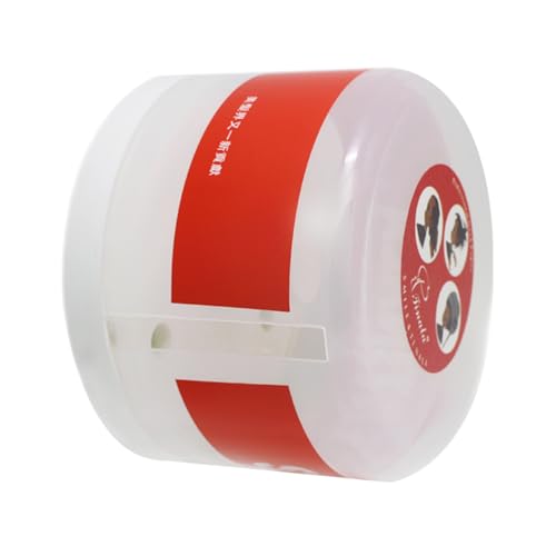 HOLIDYOYO 使いやすい強力吸盤付ネックストリップケース 耐久性プラスチック製 一次使い捨て首カバー用ホルダー 美容室 理容室向け