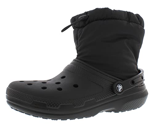 Crocs Classic Lined Neo Puff Boot 206630-060, Womens boots, black, 36/37 EU