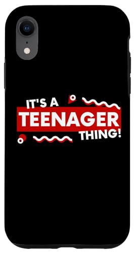 Its a Teenager Thing Back To High School Trendy Teen Student �X�}�z�P�[�X iPhone XR �p