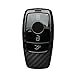 Luxury Carbon Fiber Protective Hard Key Case Cover Fits for 2017 2018 2019 Mercedes-Benz W213 E-Class S-Class C-Class Smart Key Fob