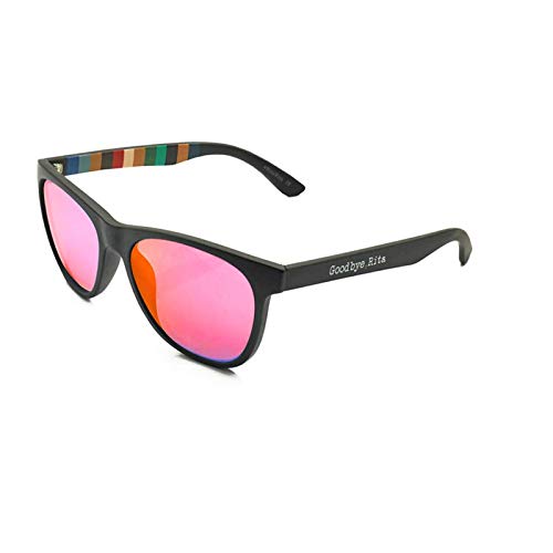 Lunette de soleil femme rose noire Goodbye Rita taille unique pour éviter l'éblouissement quotidien