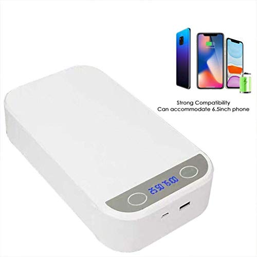 UV Cell Phone Sanitizer, Smart Phone Sanitizer, Portable Box Cleaner Aromatherapy Function Disinfector