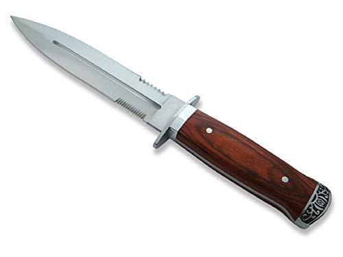 Foto von USA Saber - Survival - Saufänger Hirschfänger - Dolch - Dagger - Freizeitmesser - Outdoor - Messer mit Scheide - 28 cm Groß - Knife - Gartenmesser - Gürtelmesser