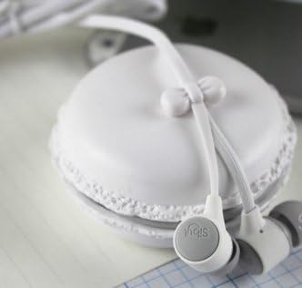 3.5 Mm Headphone Plug Stereo Headphone Super Cute Phone Dust Plug in Ear Headphones Earbuds!! (Stereo-Headphone-White)