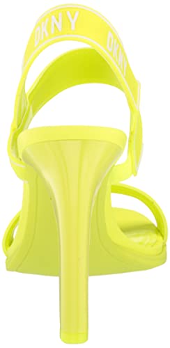 DKNY Women's Logo Slingback Open Toe Heel Heeled Sandal3