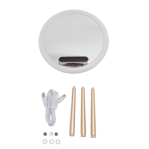 Espejo de Maquillaje LED Redondo con Altavoz Bluetooth miniatura 7