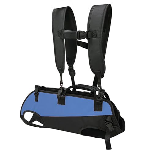 Bolsa de transporte para mascotas transpirable con correa de hombro ajustable cómoda 2