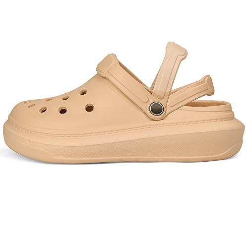Image of Men's Women's Clogs, Breathable Garden Shoes Adjustable Slides | Breathable vents, Quick drying, Arch support, Lightweight comfort, Easy cleaning