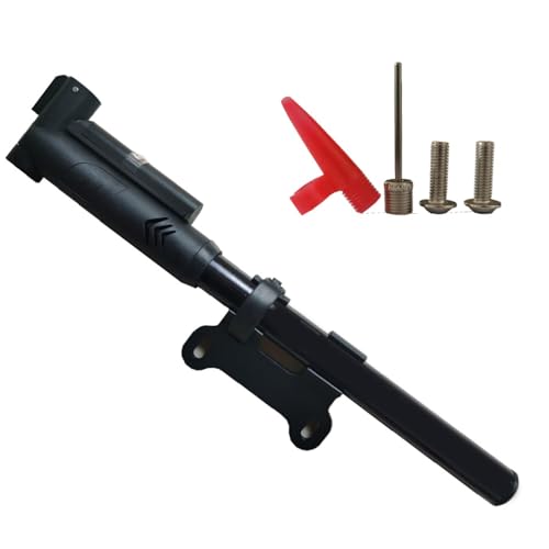 Portable Bicycles Tire Pumps with Barometers High Pressure Hand Pumps Small Bike Pumps Cycling Tire Pumps for Mountain Bikes