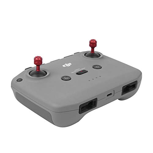 - Joystick alluminio per telecomando DJI Mavic Air2s Air2 con di 2 con schermo leggero confortevole rosso