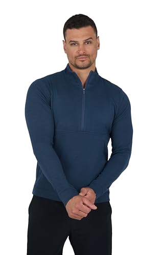 Amazon.com: 90 Degree By Reflex Mens Pullover Long Sleeve Top Soft