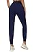 Kcutteyg Womens Joggers with Pockets High Waisted - Soft Lightweight Athletic Workout Pants for Running Gym Fitness Yoga and Casual (Navy Blue9, X-Large)