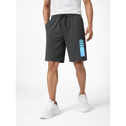 Image of KART BLACK Plus Sizes Men's Cotton Knee Length Shorts(XXL,3XL,4XL,5XL,6XL,7XL,8XL Shorts) | Stripe Printed Shorts | Casual and Night Wear Mens Shorts