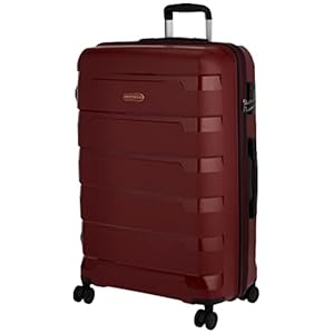 Aristocrat Polypropylene Hard 75 Cms Luggage- Suitcase(Portob75Mrn_Maroon)