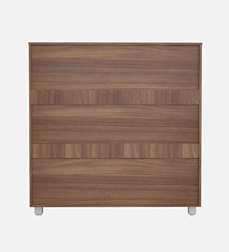 Image of NEUDOT Ronald Caddy 3 Door Multipurpose Cabinet | Engineered Wood | Bookshelf | Organiser | Cupboard | Almari | Wardrobe for Home | Kitchen | Office | Living Room | 12 Month Warranty | Leon Teak