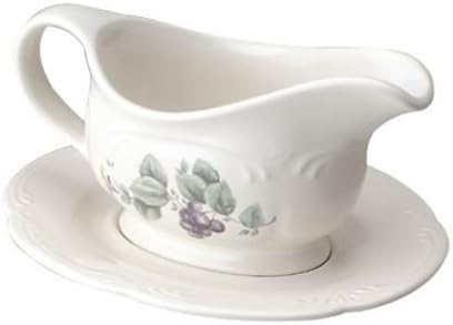 Pfaltzgraff Grapevine Gravy Boat w/Saucer