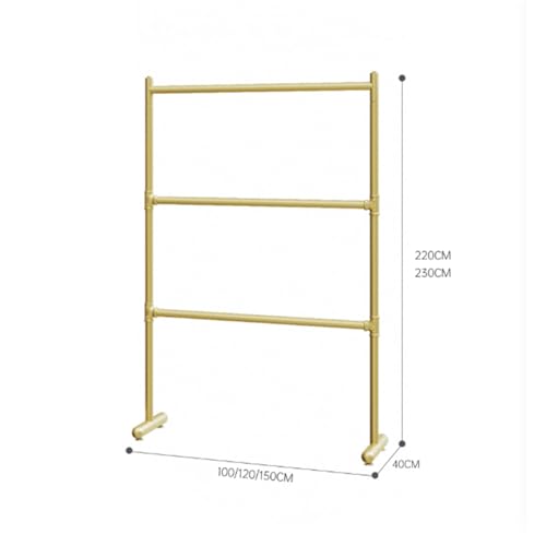 Portant à vêtements doré : finis les placards encombrés - 5