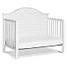 Carter's by DaVinci Nolan 4-in-1 Convertible Crib in White, Greenguard Gold Certified, 1 Count (Pack of 1)