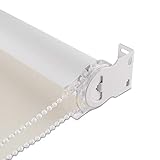 SEEYE Blackout Roller Shades Window Blinds Room Darkening Curtain Privacy Waterproof Fabric UV...