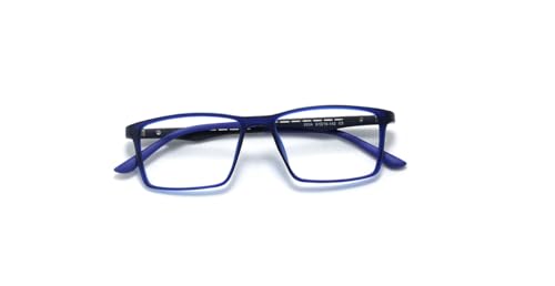 Armação Óculos Infantil Menino Com Lentes Sem Grau Jc-1019 (Azul)