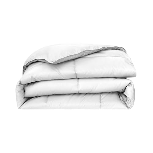 Image of Modern Threads Down Alternative Reversible Comforter White /White Twin