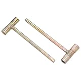 Confort : sa conception ergonomique assure une prise en main sûre de cette clé multifonction en métal, facilitant sa manipulation et réduisant la fatigue par rapport aux modèles standards. clé pour vannes de pression, clé pour détendeur de réservoir