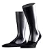 Falke Step 1 Pair Men's Invisible Shoe Liners (11-12, Black)