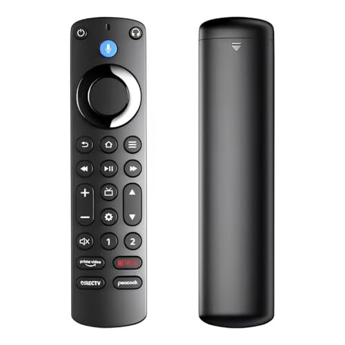 Controle remoto fire tv stick PRO Botões iluminados localizador remoto, controles de TV, Voz compati
