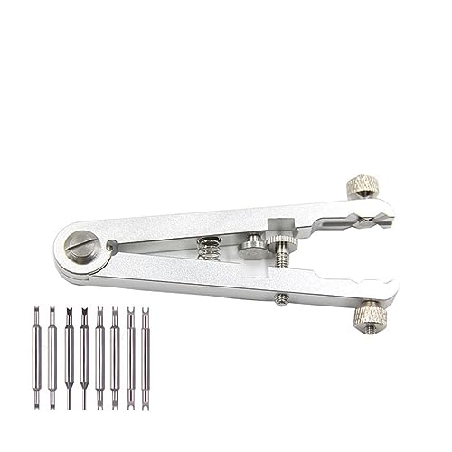 CLLBANT 316# aço inoxidável 6825 alicates para pulseira de relógio padrão para remover a barra de mola ferramenta de remoção de correias de relógio