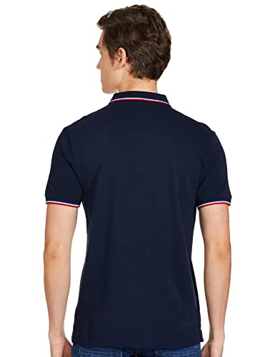 Image of Pepe Jeans Men's Geometric Regular Fit Polos