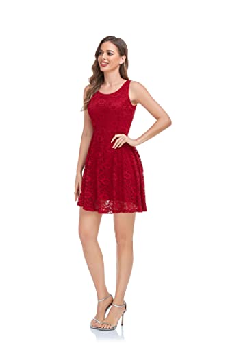 Image of ODCOCD Women's Lace Dress /Above Knee